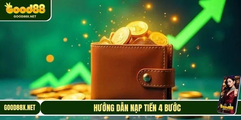 Hướng dẫn nạp tiền 4 bước