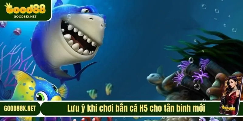 Lưu ý khi chơi bắn cá H5 cho tân binh mới